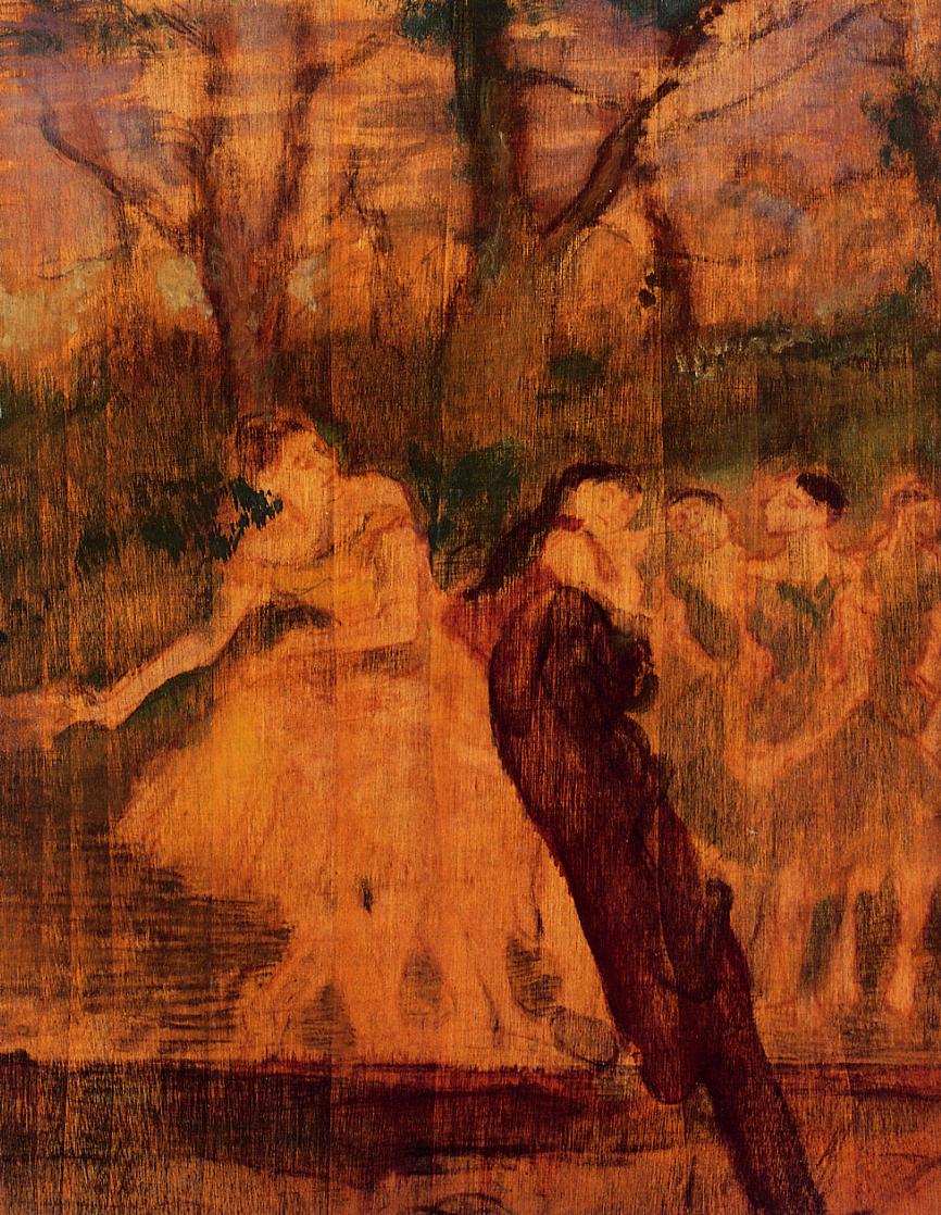 Dancers on the Scenery 1889